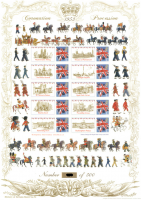 BC-398 2013 History of Britain 92 Coronation procession no. 118 sheet U M