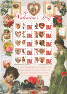 BC-363 2012 History of Britain 82 St Valentines No. 189 sheet U M