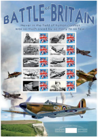 GBS129 Battle of Britain Smiler sheet no.228 of 1000 U M