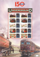 BC-397 2012 London Underground no.255 Smiler Sheet  UNMOUNTED MINT