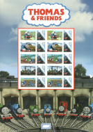 BC-343 2011 Thomas  Friends no. 528 Smiler Sheet  UNMOUNTED MINT