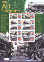BC-162 2008 The A1 Pacifics No. 622 Smiler Sheet  UNMOUNTED MINT