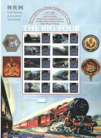 BC-126 2008 The Big Four No. 1005 smiler Sheet  UNMOUNTED MINT