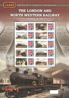 BC-186 GB 2008 London and north west railway no. 29 Smiler sheet UNMOUNTED MINT