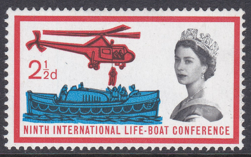 Sg 639a 2d Ninth Lifeboat Conference Missing neckline UNMOUNTED MINT
