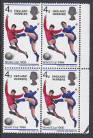 Sg 700a 1966 England Winners Patch On Thigh Flaw UNMOUNTED MINT MNH