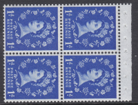 SB34a 1d Crowns Right Wilding booklet pane perf type AP UNMOUNTED MNT MNH