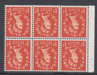 SB1a d Wilding perf type Ie Top UNMOUNTED MNT MNH