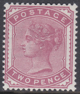 Sg 168a 2d Deep Rose Red 1880-1881 Issue UNMOUNTED MINT MNH