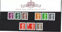 2013 1p-1 Definitive Pack no. 96 Presentation pack UNMOUNTED MINT