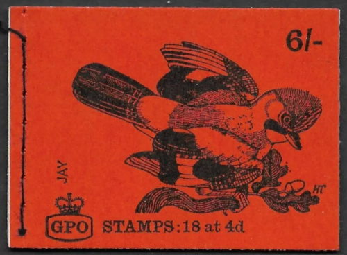 Sg QP48 6 - Jay birds series GPO Booklet with all panes UNMOUNTED MINT MNH