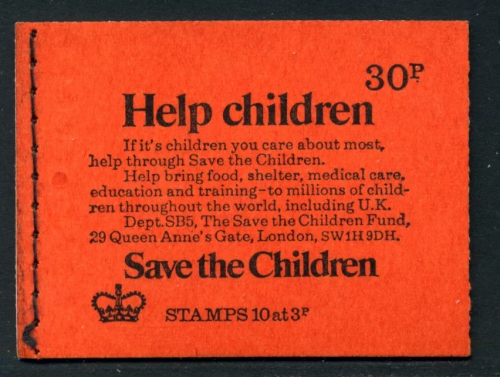 DQ73 spring 1974 Help Children 30p Stitched Booklet - complete