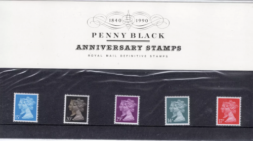 1990 Penny Black Anniversary Pack 21 UNMOUNTED MINT