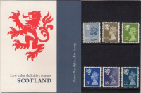 1981 Regional Definitives Scotland Pack No. 129b UNMOUNTED MINT