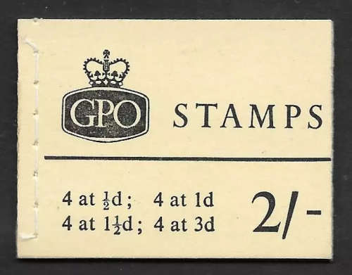 N8p 2 - GPO Wilding booklet - July 1962 Good Perfs UNMOUNTED MINT MNH