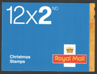 LX45 2013 Christmas Barcode Booklet - 12 x 2nd Class - No Cylinder