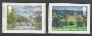 PM53 2016 Landscapes 1st class stamps from booklet - pair - UNMOUNTED MINT