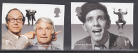 PM47 2015 Comedy Greats 1st class stamps from booklet - pair - UNMOUNTED MINT