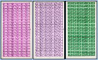 Sg567-569 1958 Commonwealth Games Full Set Of Full sheets UNMOUNTED MINT