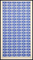 SG491-492 1946 Victory set of 2 values in Full sheets 2d Cyl 9 no dot U M