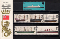 1969 british ships presentation pack Unmounted Mint Sealed