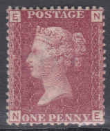 1858 Sg 43 1d Penny Red plate 179 Lettered N-E MOUNTED MINT
