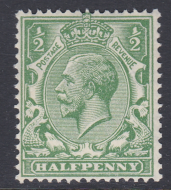 N33(1) d Green Block Cypher Single Stamp UNMOUNTED MINT