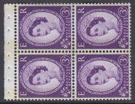 SB102 Wilding booklet pane Phos Blue on Cream perf type AP wmk crown left U M