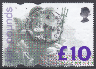 GB QEII 1993 Sg 1658 10 High Value Britannia USED with CDS